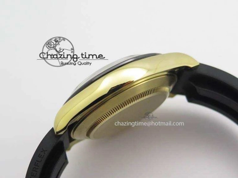 Daytona 116518 LN YG ARF 1:1 Best Edition YG Dial On Rubber Strap A4130 Super Clone SoftTouch 3599