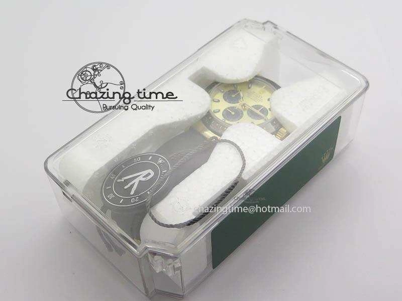 Daytona 116518 LN YG ARF 1:1 Best Edition YG Dial On Rubber Strap A4130 Super Clone SoftTouch 3599