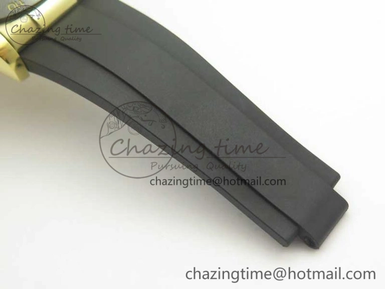 HighPerformance Daytona 116518 LN YG ARF 1:1 Best Edition YG Dial on Rubber Strap A4130 Super Clone V 3360
