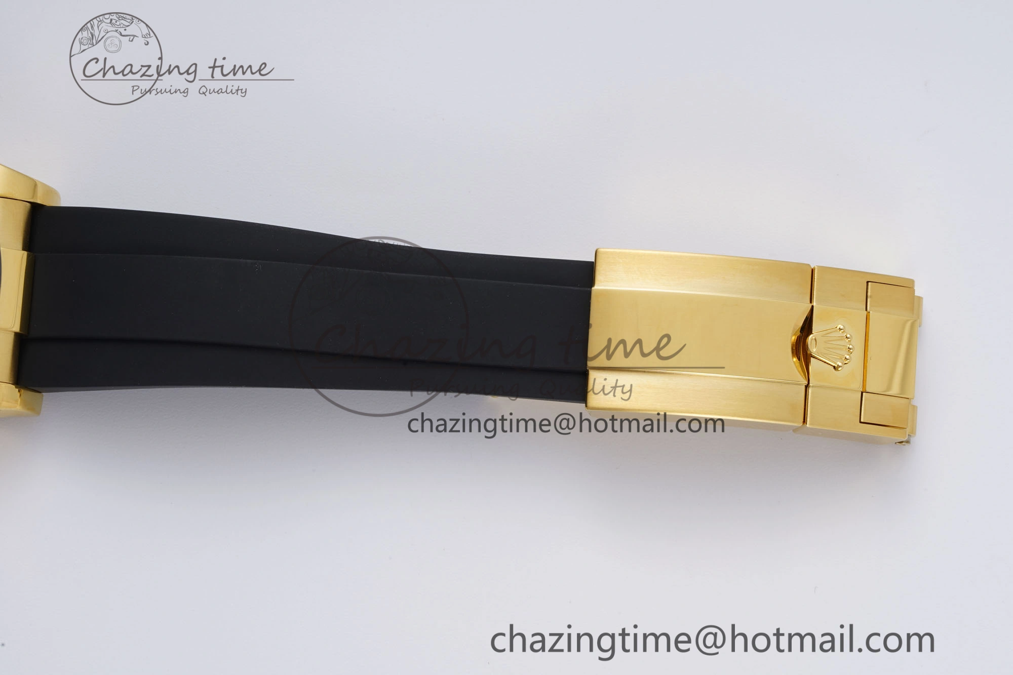 Daytona 116518 Noob 1:1 Best Edition Black YG Dial on Oysterflex Strap SA Elegant 2013