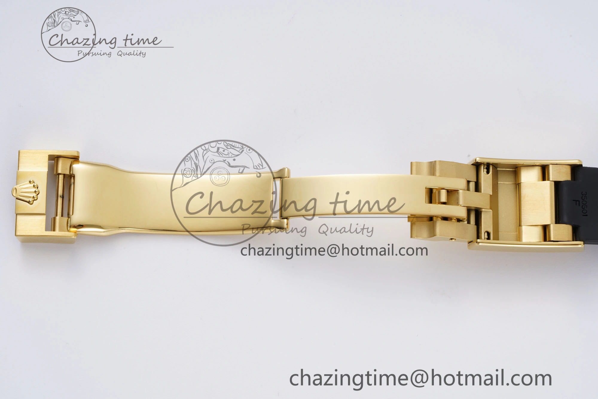 Daytona 116518 Noob 1:1 Best Edition Black YG Dial on Oysterflex Strap SA Elegant 2013
