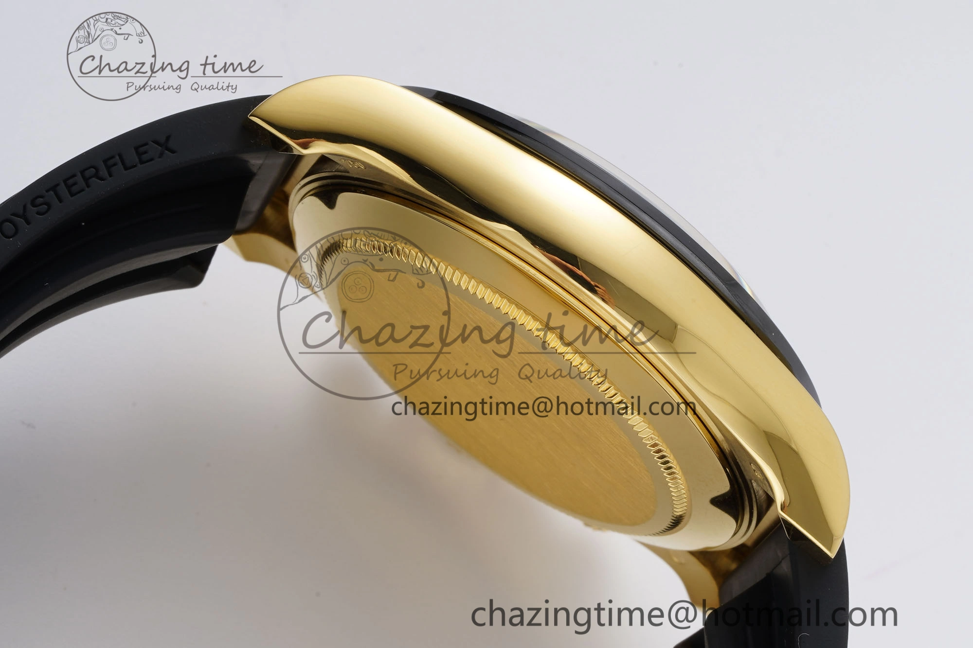 Daytona 116518 Noob 1:1 Best Edition Black YG Dial on Oysterflex Strap SA Elegant 2013