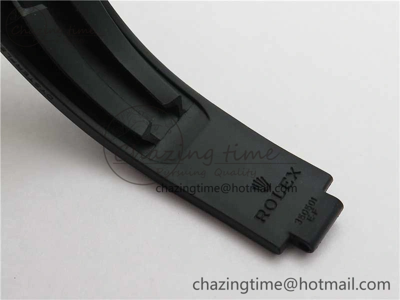 Daytona 116518 Noob 1:1 Best Edition YG Plated 904L SS Case Black Diamonds Dial on Black Rubber Strap SA4130 V4 (Free Extra Strap) Stretchable 2585