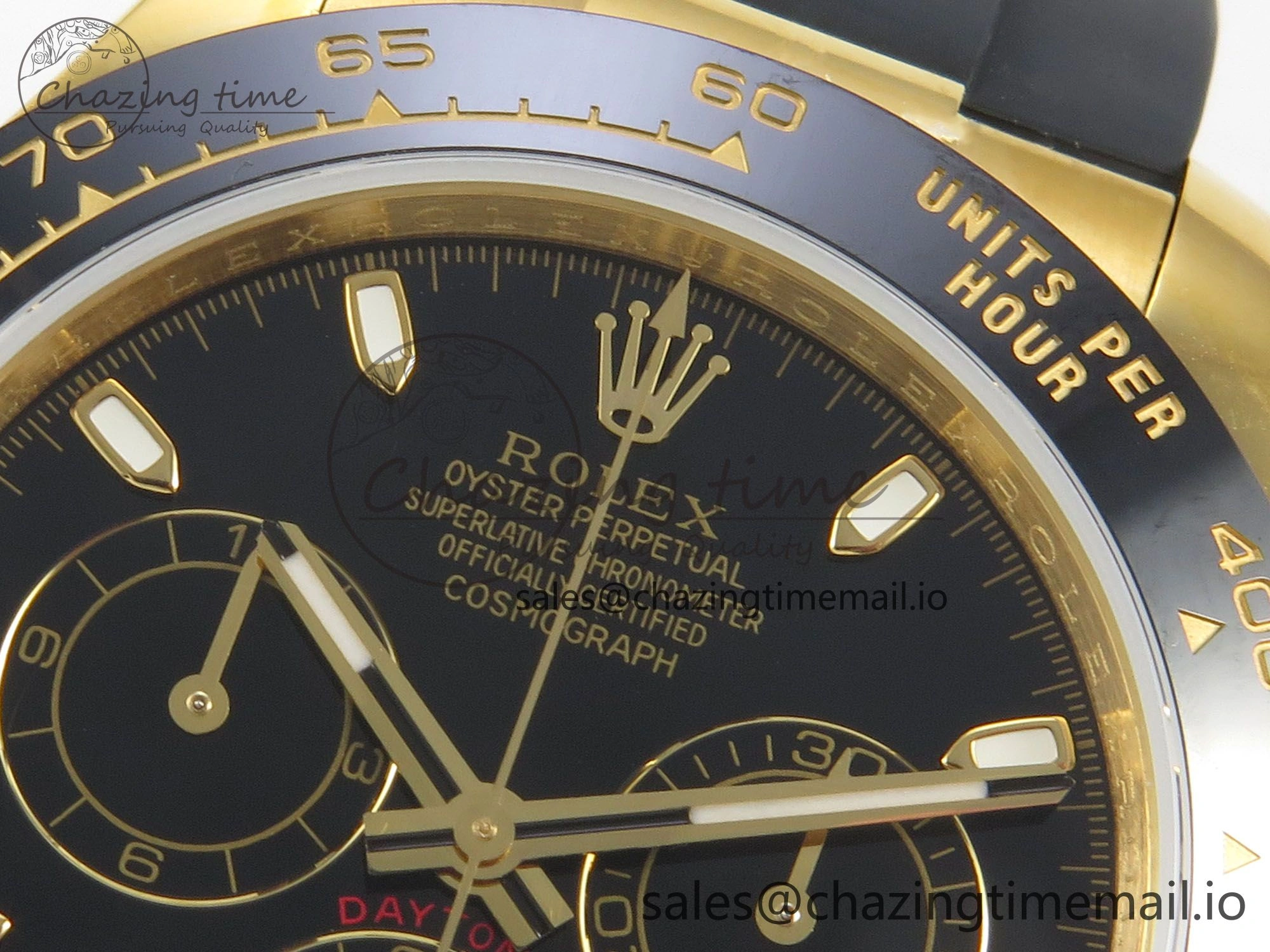 Daytona 116518 QF 1:1 Best Edition Black Dial on Oysterflex Strap SH4130 V11（Gain Weight） Attractive 170