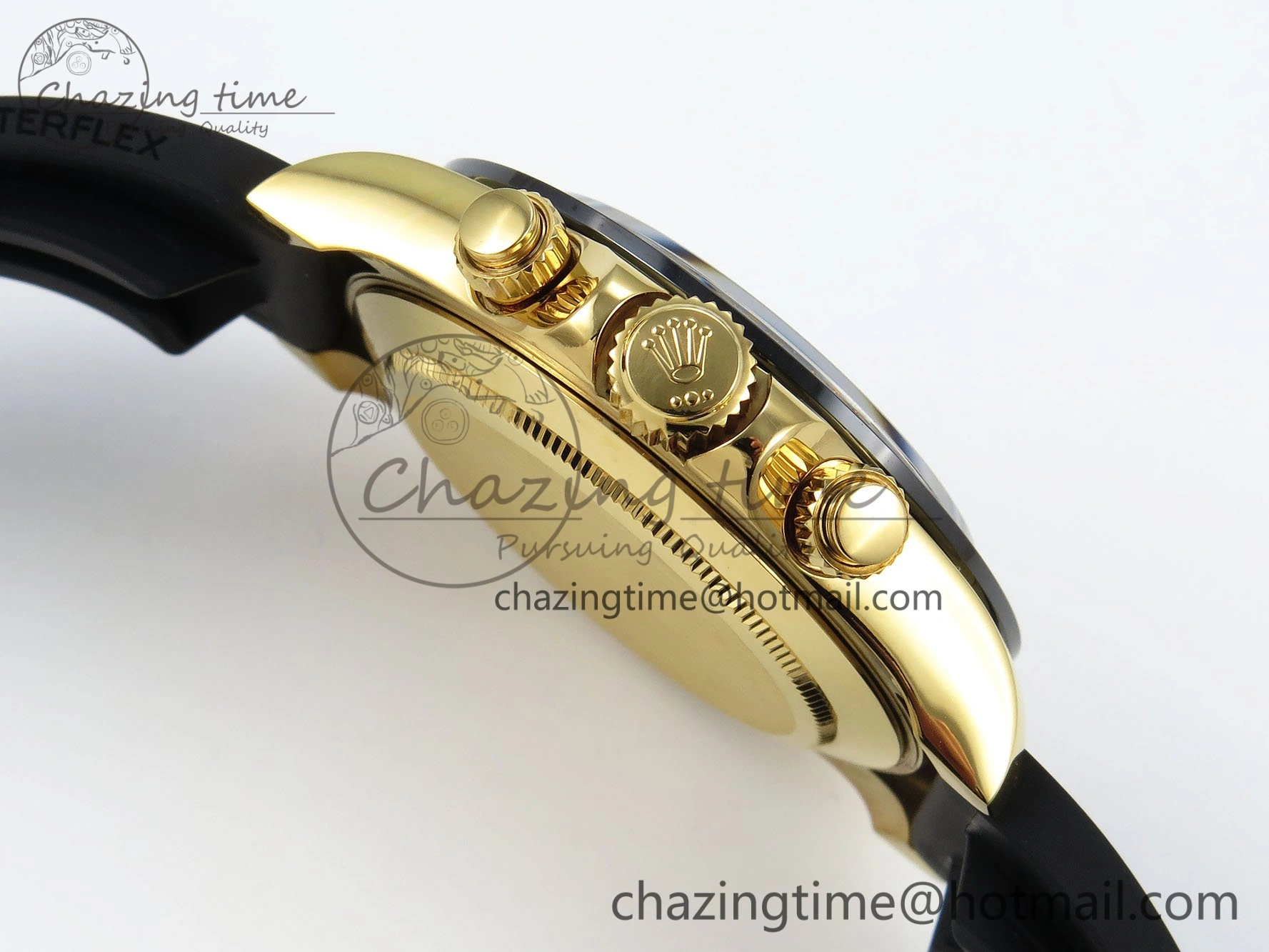Daytona 116518 QF 1:1 Best Edition Black Dial on Oysterflex Strap SH4130 V3 (Gain Weight) WrinkleFree 1684