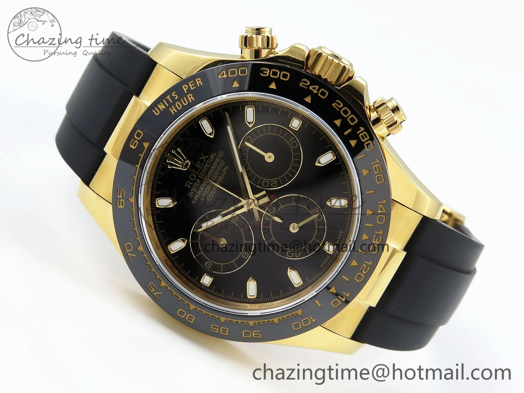 Daytona 116518 QF 1:1 Best Edition Black Dial on Oysterflex Strap SH4130 V3 (Gain Weight) WrinkleFree 1684