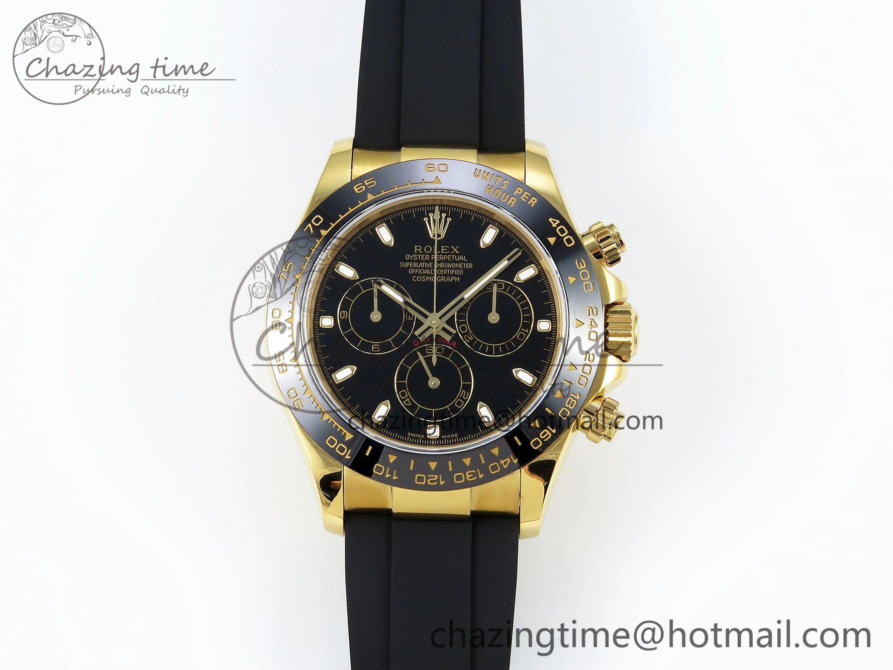 Daytona 116518 QF 1:1 Best Edition Black Dial on Oysterflex Strap SH4130 V3 (Gain Weight) WrinkleFree 1684