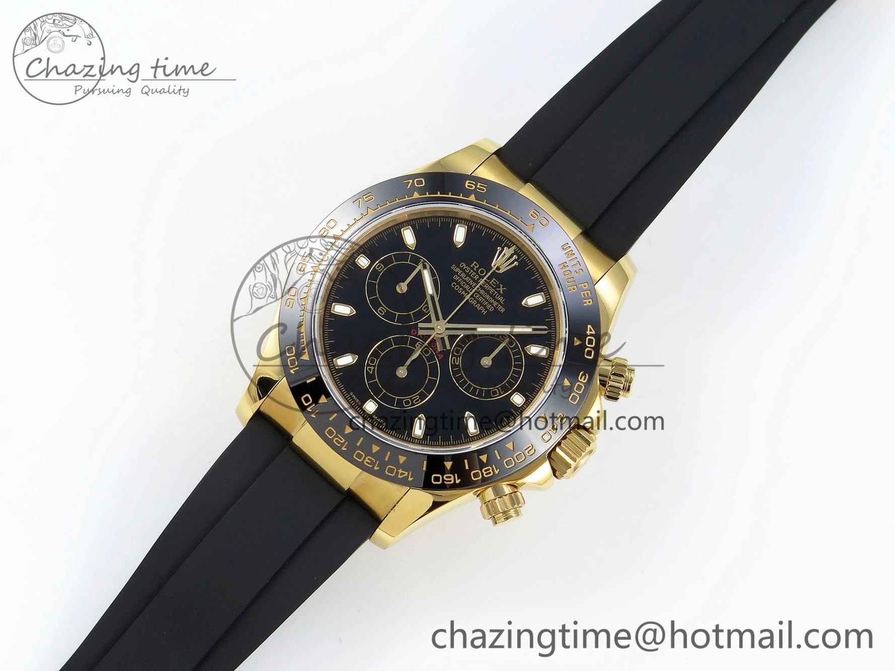 Daytona 116518 QF 1:1 Best Edition Black Dial on Oysterflex Strap SH4130 V3 (Gain Weight) WrinkleFree 1684