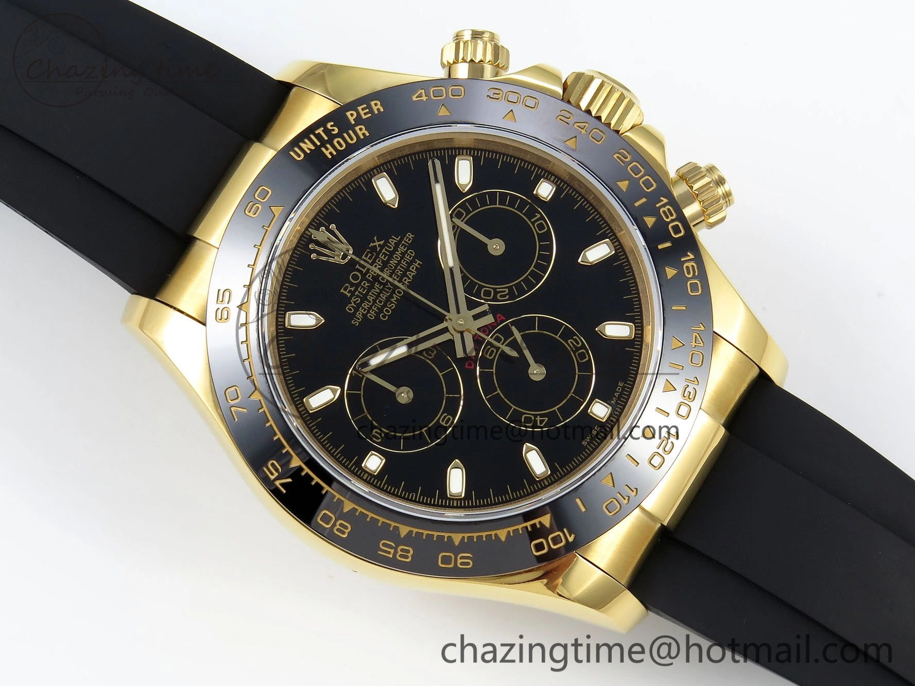 Daytona 116518 QF 1:1 Best Edition Black Dial on Oysterflex Strap SH4130 V3 (Gain Weight) WrinkleFree 1684