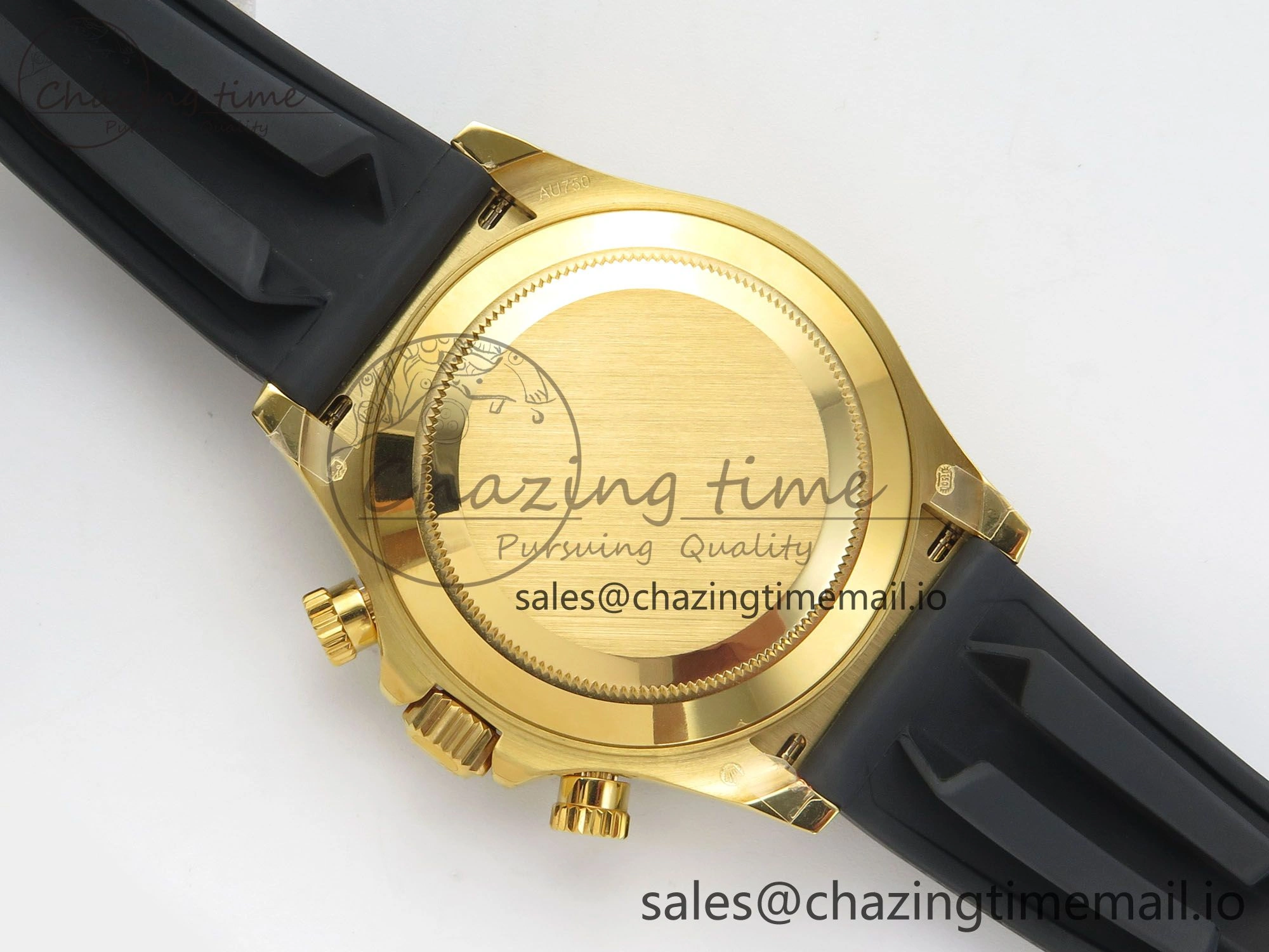 Compact Daytona 116518 QF 1:1 Best Edition Black YG Dial on Oysterflex Strap SH4130 V11（Gain Weight） 171