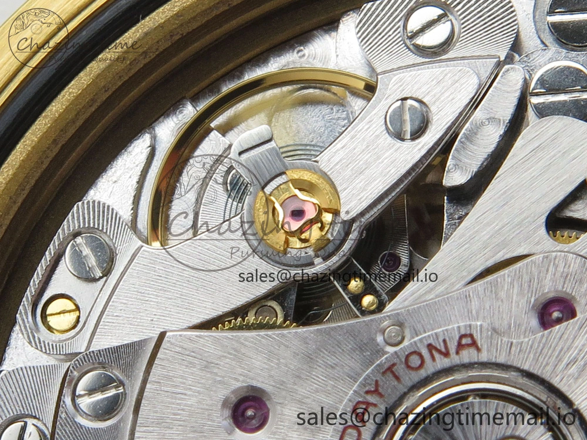Compact Daytona 116518 QF 1:1 Best Edition Black YG Dial on Oysterflex Strap SH4130 V11（Gain Weight） 171