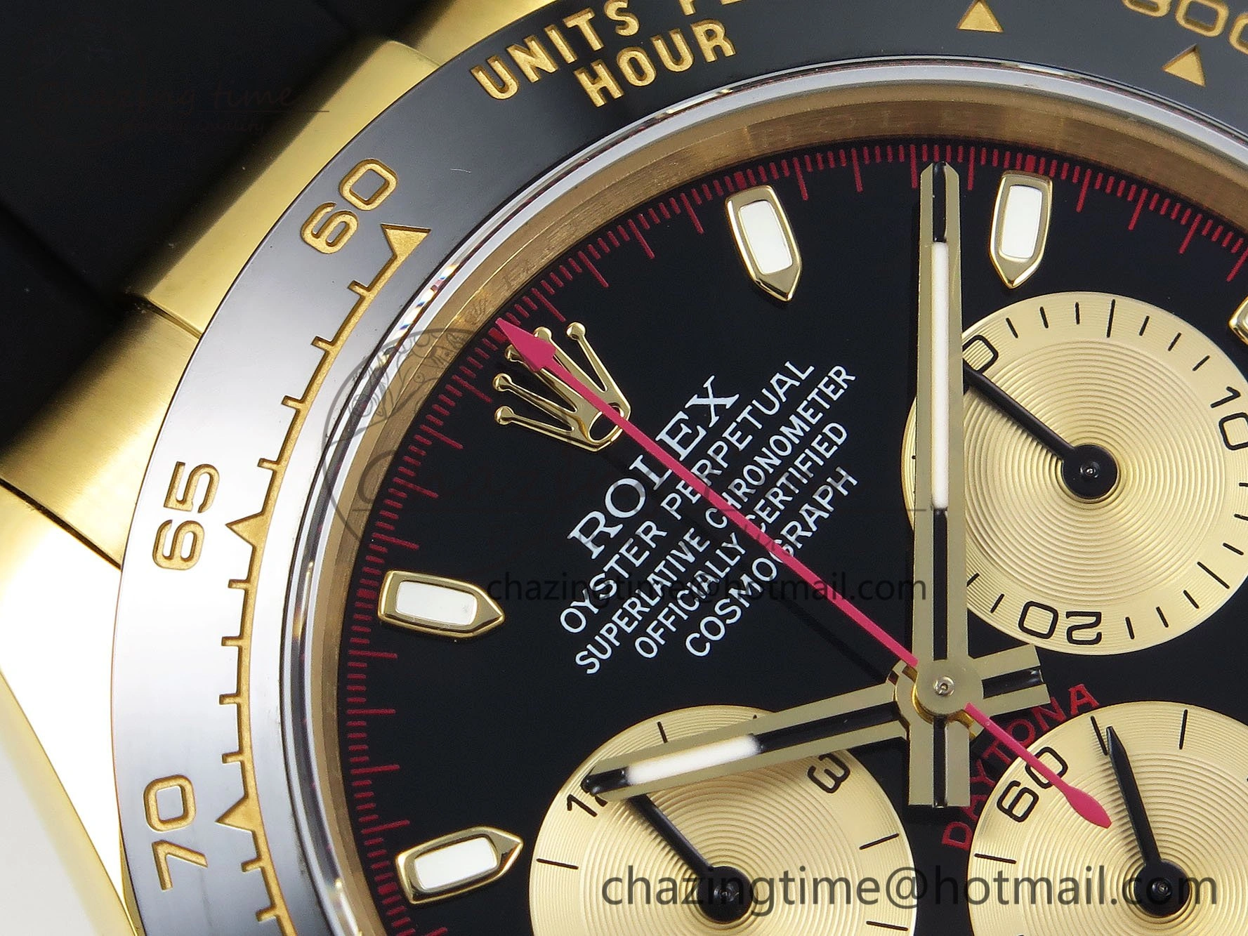 Daytona 116518 QF 1:1 Best Edition Black YG Dial on Oysterflex Strap SH4130 V3 (Gain Weight) SportInspired 1685