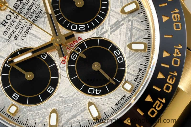 Unisex Daytona 116518 QF 1:1 Best Edition Meteorite Dial on Oysterflex Rubber Strap SA 2277