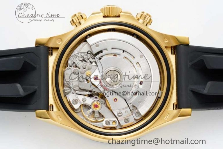 Unisex Daytona 116518 QF 1:1 Best Edition Meteorite Dial on Oysterflex Rubber Strap SA 2277