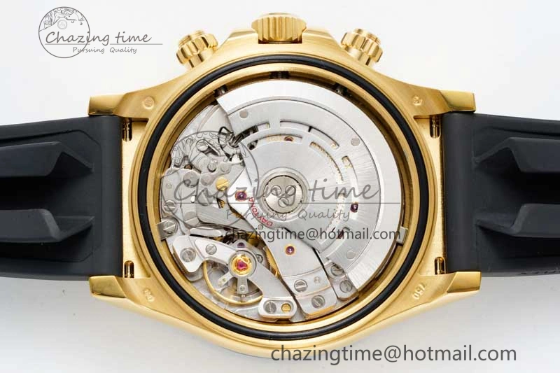 Unisex Daytona 116518 QF 1:1 Best Edition Meteorite Dial on Oysterflex Rubber Strap SA 2277