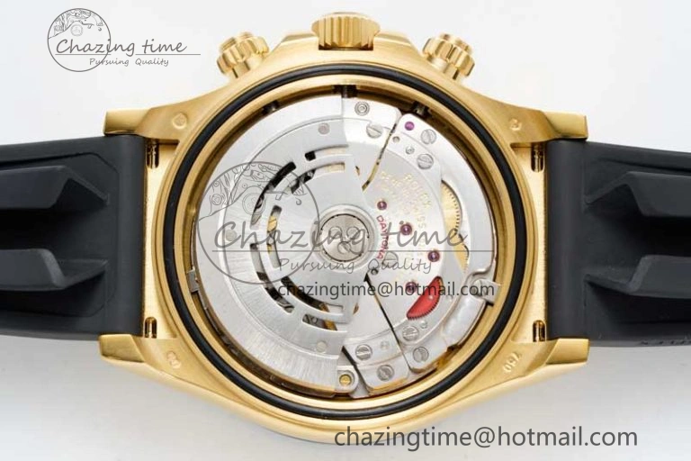 Unisex Daytona 116518 QF 1:1 Best Edition Meteorite Dial on Oysterflex Rubber Strap SA 2277