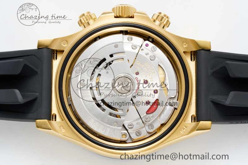 Unisex Daytona 116518 QF 1:1 Best Edition Meteorite Dial on Oysterflex Rubber Strap SA 2277
