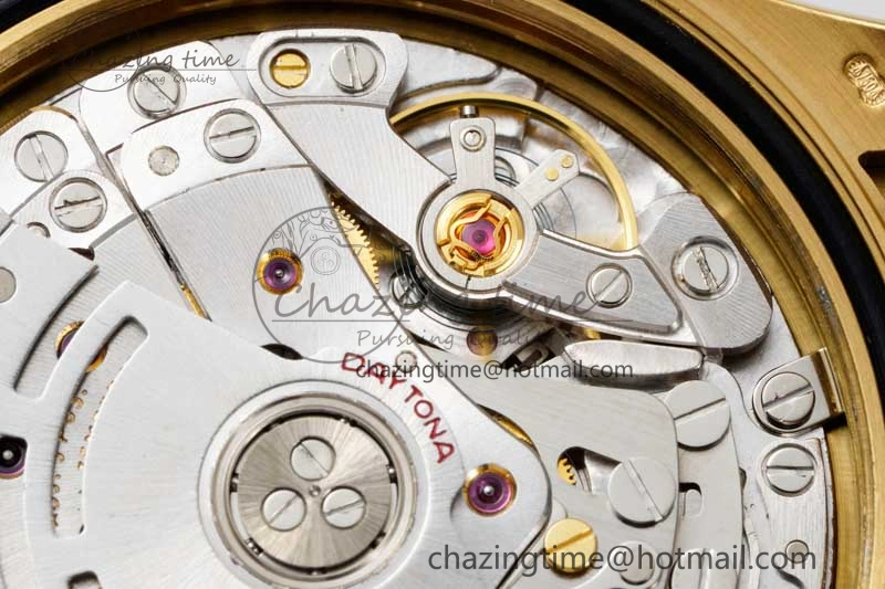 Unisex Daytona 116518 QF 1:1 Best Edition Meteorite Dial on Oysterflex Rubber Strap SA 2277