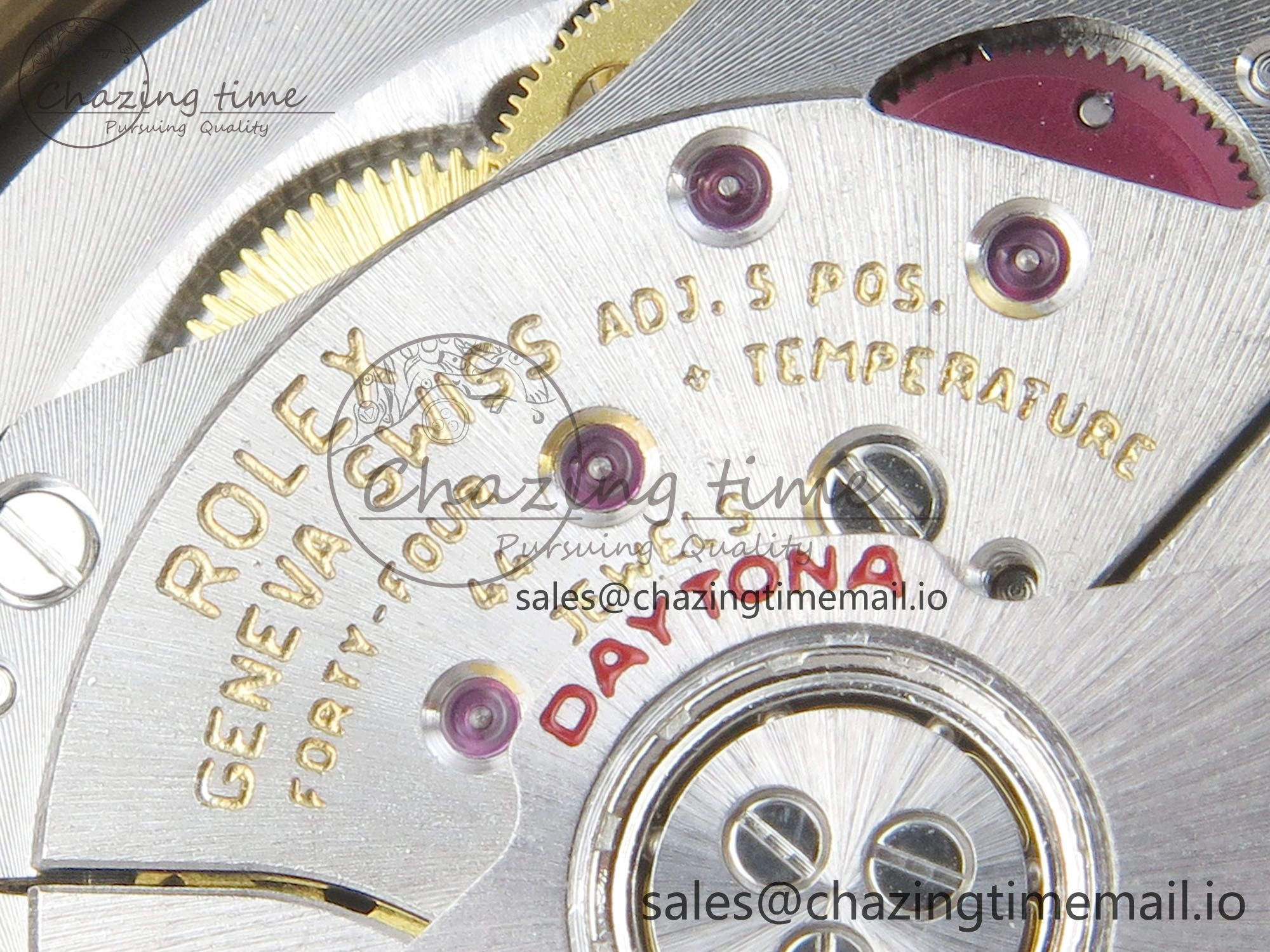 Classic Daytona 116518 QF 1:1 Best Edition Meteorite Dial on Oysterflex Strap SH4130 V11（Gain Weight） 166