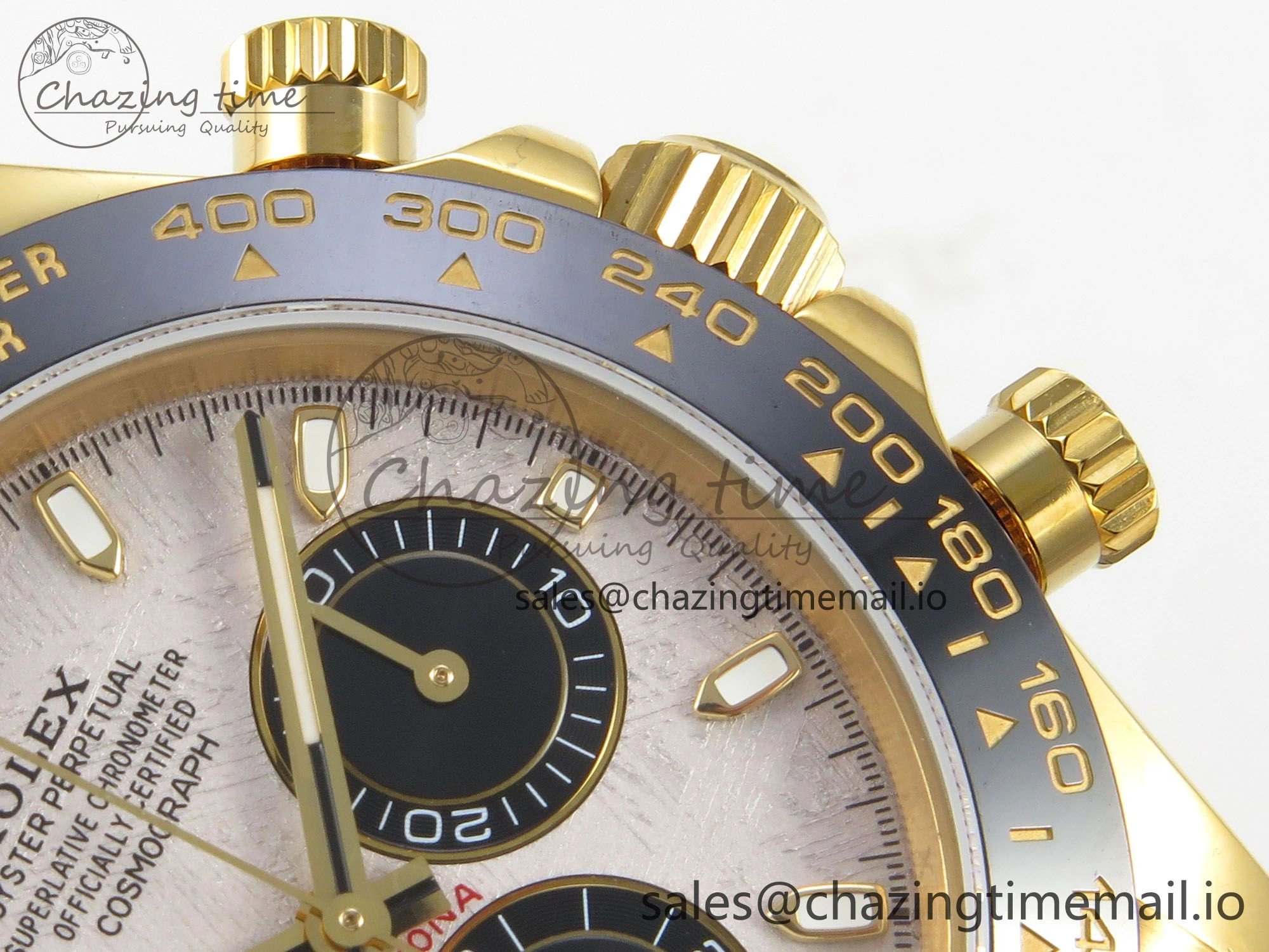 Classic Daytona 116518 QF 1:1 Best Edition Meteorite Dial on Oysterflex Strap SH4130 V11（Gain Weight） 166