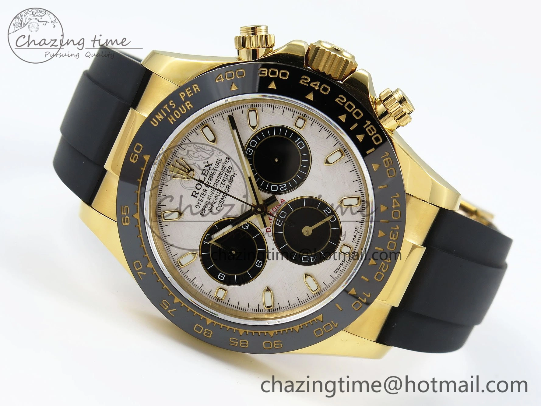 Daytona 116518 QF 1:1 Best Edition Meteorite Dial on Oysterflex Strap SH4130 V3 (Gain Weight) Youthful 1682