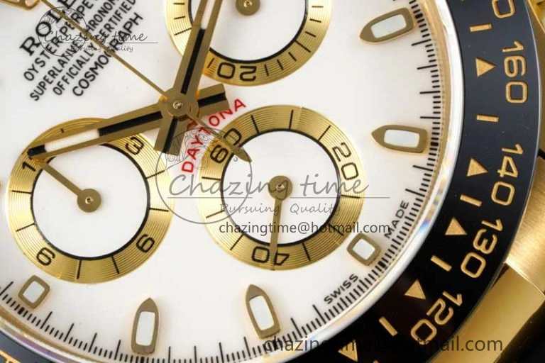 MultiPurpose Daytona 116518 QF 1:1 Best Edition White Dial on Oysterflex Rubber Strap SA 2270