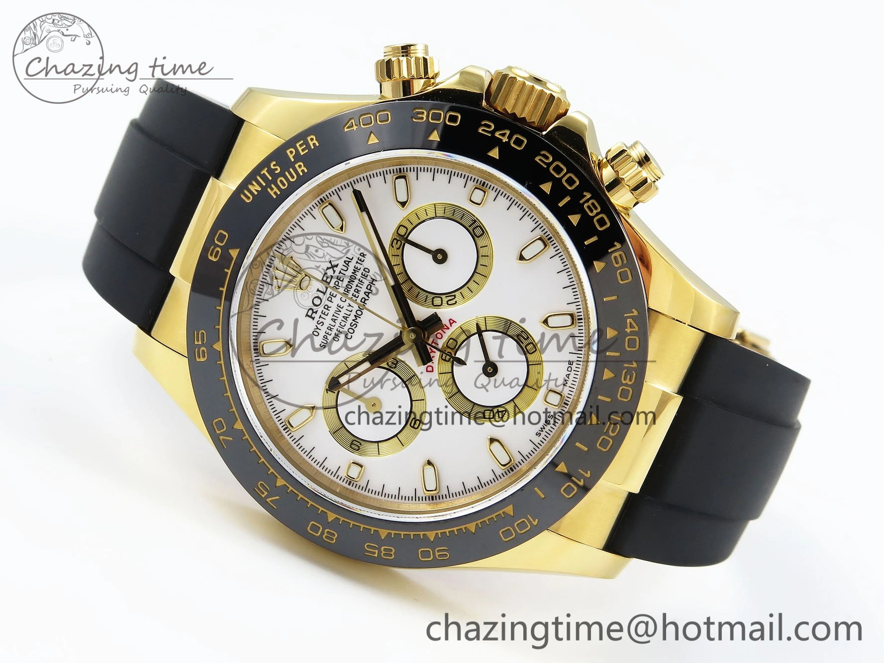 Daytona 116518 QF 1:1 Best Edition White Dial on Oysterflex Strap SH4130 V3 (Gain Weight) Minimalist 1686