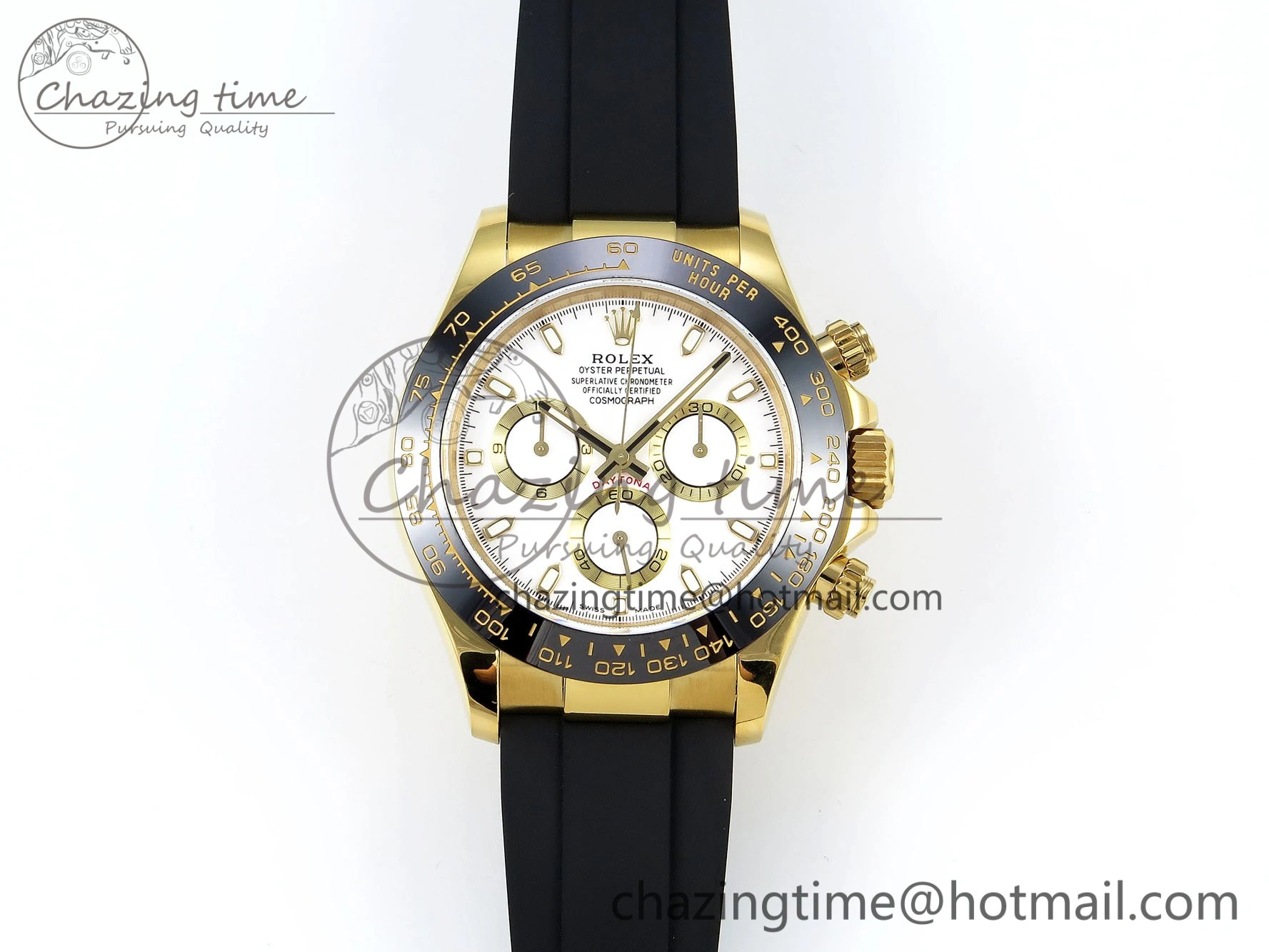 Daytona 116518 QF 1:1 Best Edition White Dial on Oysterflex Strap SH4130 V3 (Gain Weight) Minimalist 1686