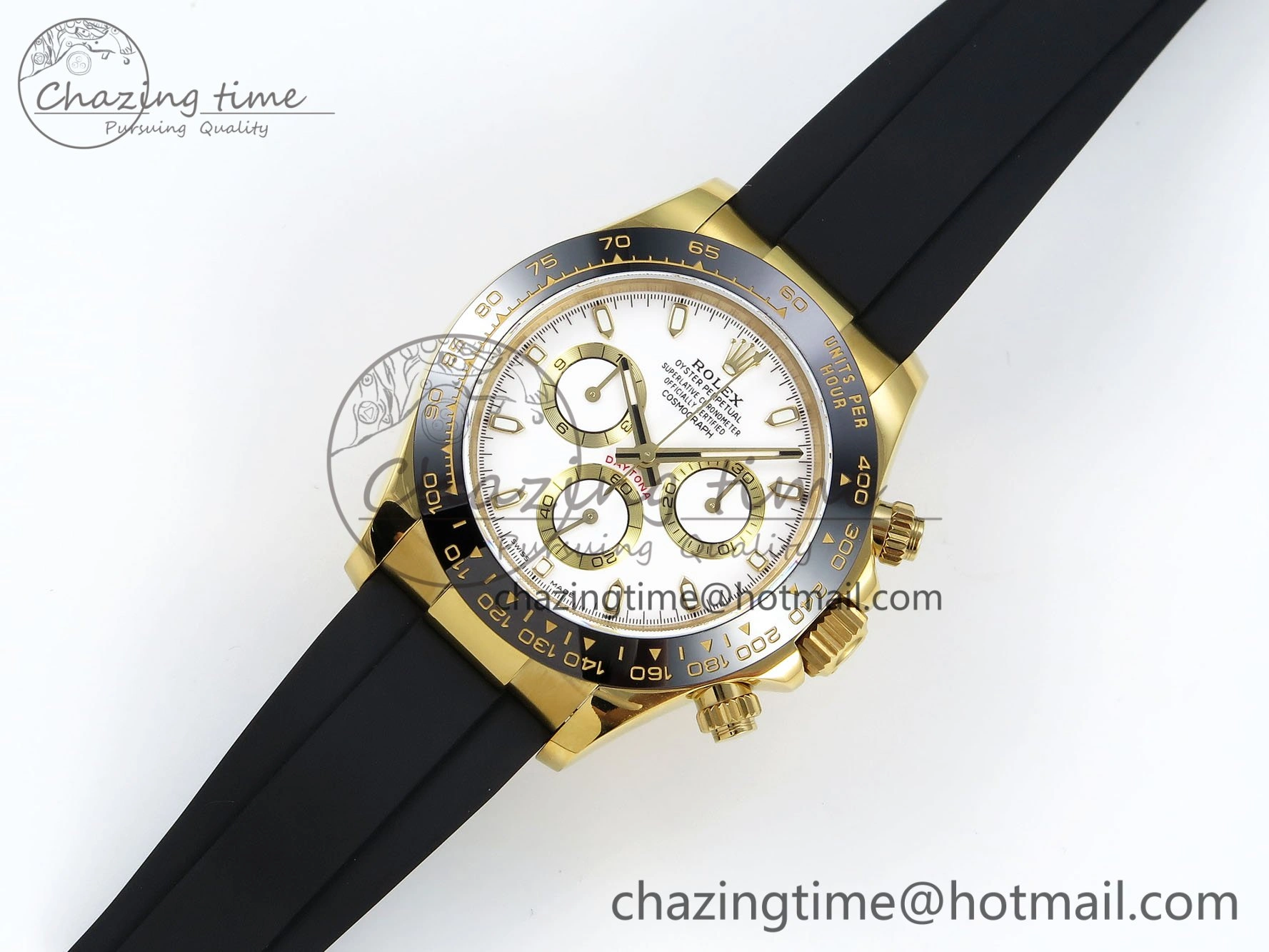 Daytona 116518 QF 1:1 Best Edition White Dial on Oysterflex Strap SH4130 V3 (Gain Weight) Minimalist 1686