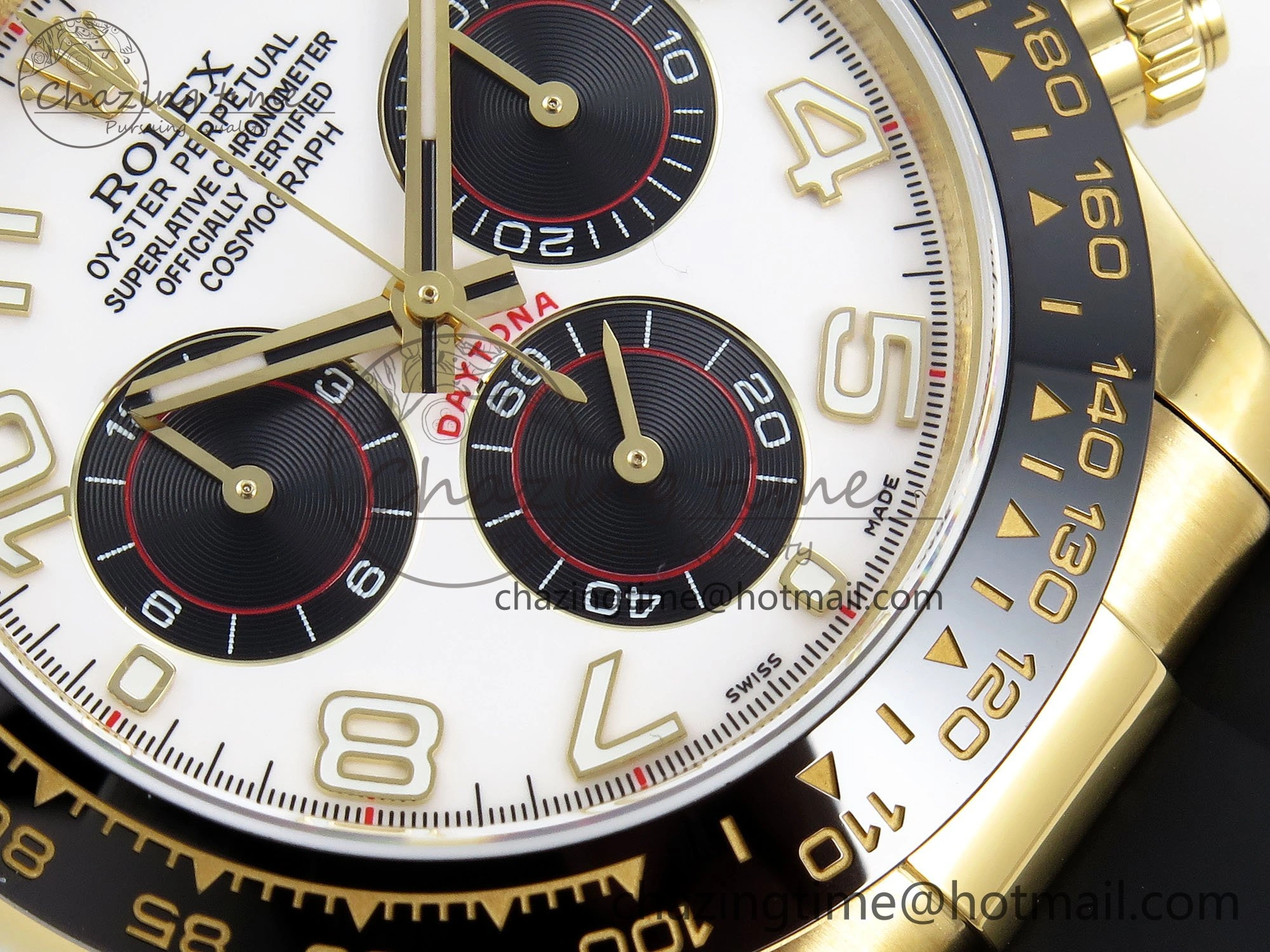 MultiPurpose Daytona 116518 QF 1:1 Best Edition White Black Numeral Dial on Oysterflex Strap SH4130 V3 (Gain Weight) 1622