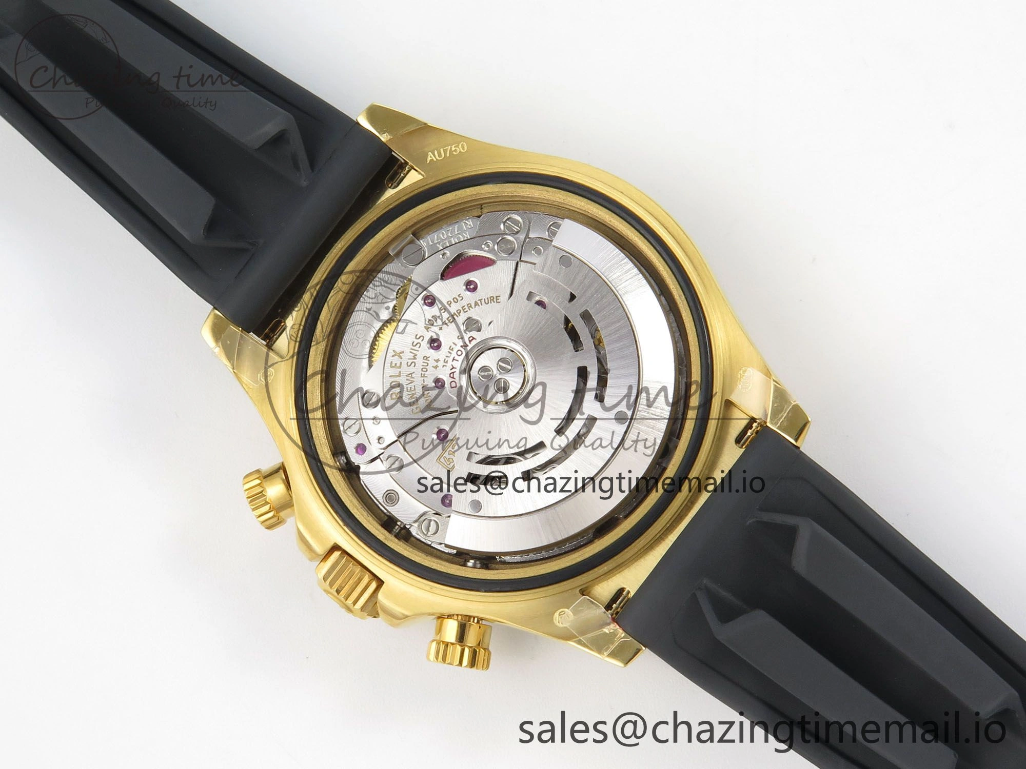 Daytona 116518 QF 1:1 Best Edition White YG Dial on Oysterflex Strap SH4130 V11（Gain Weight） NewStyle 168
