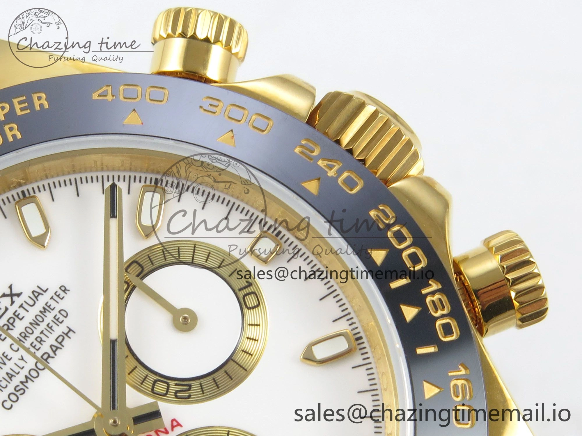 Daytona 116518 QF 1:1 Best Edition White YG Dial on Oysterflex Strap SH4130 V11（Gain Weight） NewStyle 168