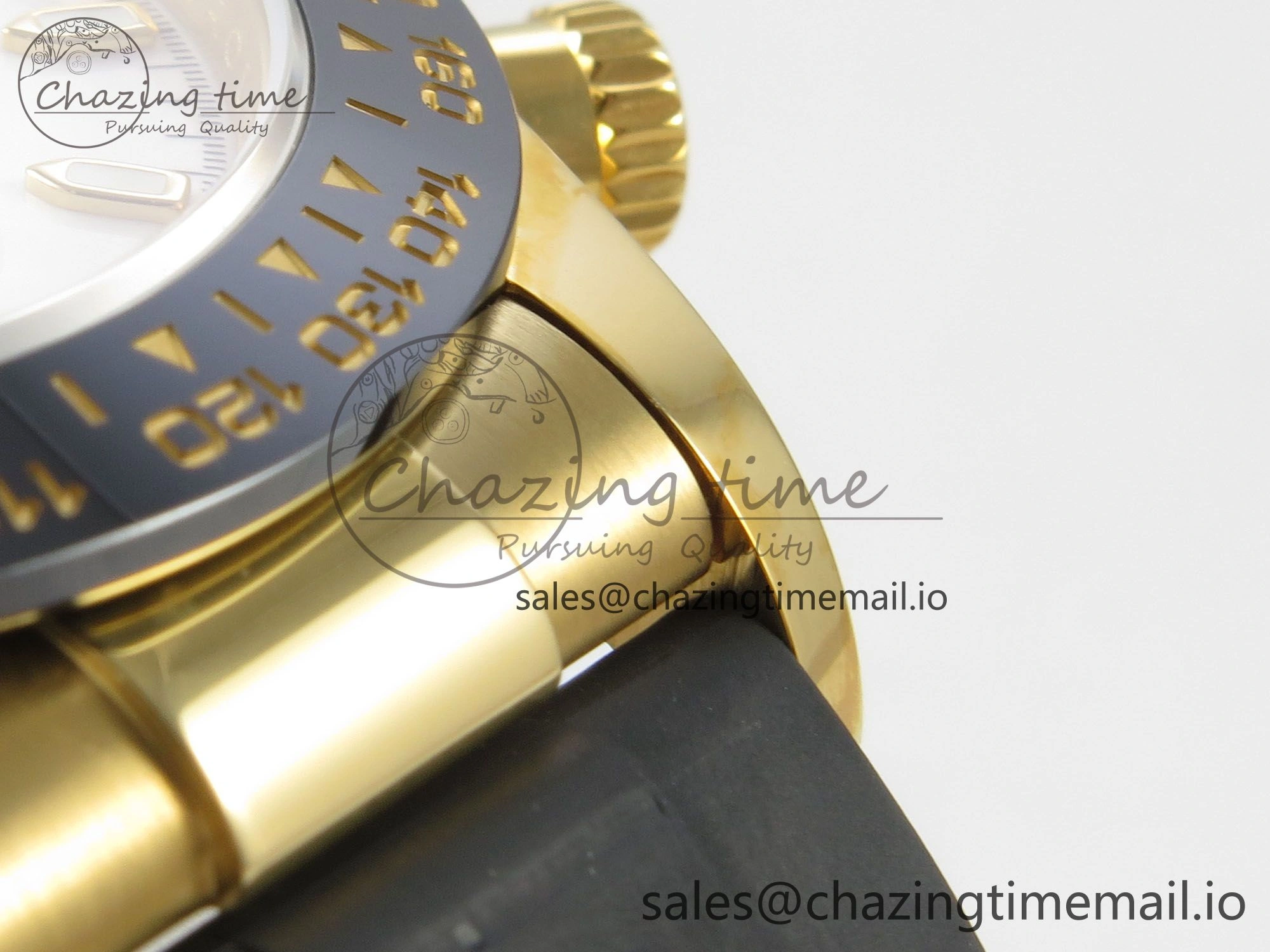 Daytona 116518 QF 1:1 Best Edition White YG Dial on Oysterflex Strap SH4130 V11（Gain Weight） NewStyle 168