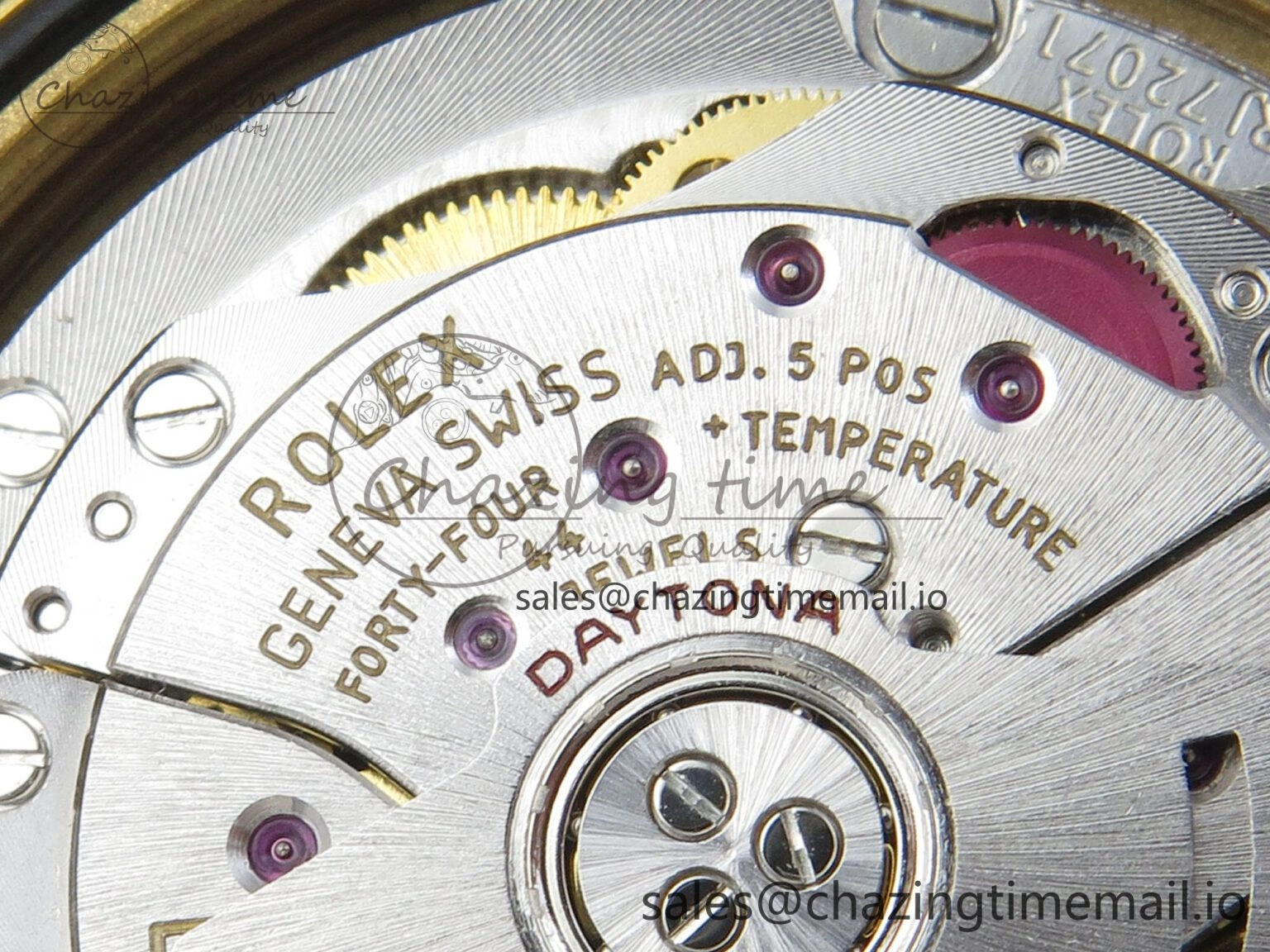 EasyCare Daytona 116518 QF 1:1 Best Edition YG Black Dial on Oysterflex Strap SH4130 V11（Gain Weight） 165