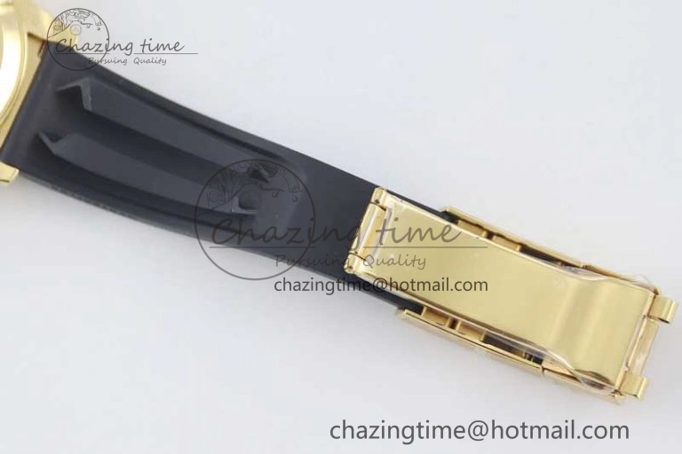 Daytona 116518 TWF 1:1 Best Edition 904L Steel Black Gold Dial on Oysterflex Strap A FashionForward 2422