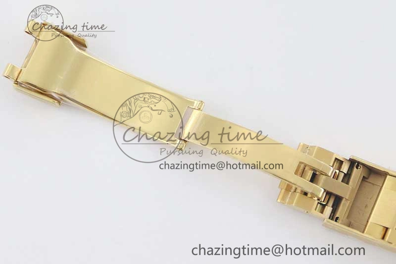 Daytona 116518 TWF 1:1 Best Edition 904L Steel Black Gold Dial on Oysterflex Strap A FashionForward 2422