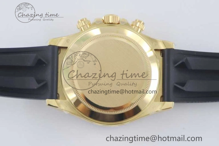 Daytona 116518 TWF 1:1 Best Edition 904L Steel YG Diamonds Dial on Oysterflex Strap A UrbanStyle 2421
