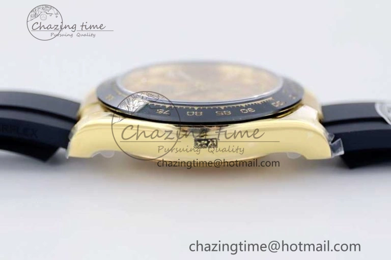 Daytona 116518 TWF 1:1 Best Edition 904L Steel YG Diamonds Dial on Oysterflex Strap A UrbanStyle 2421