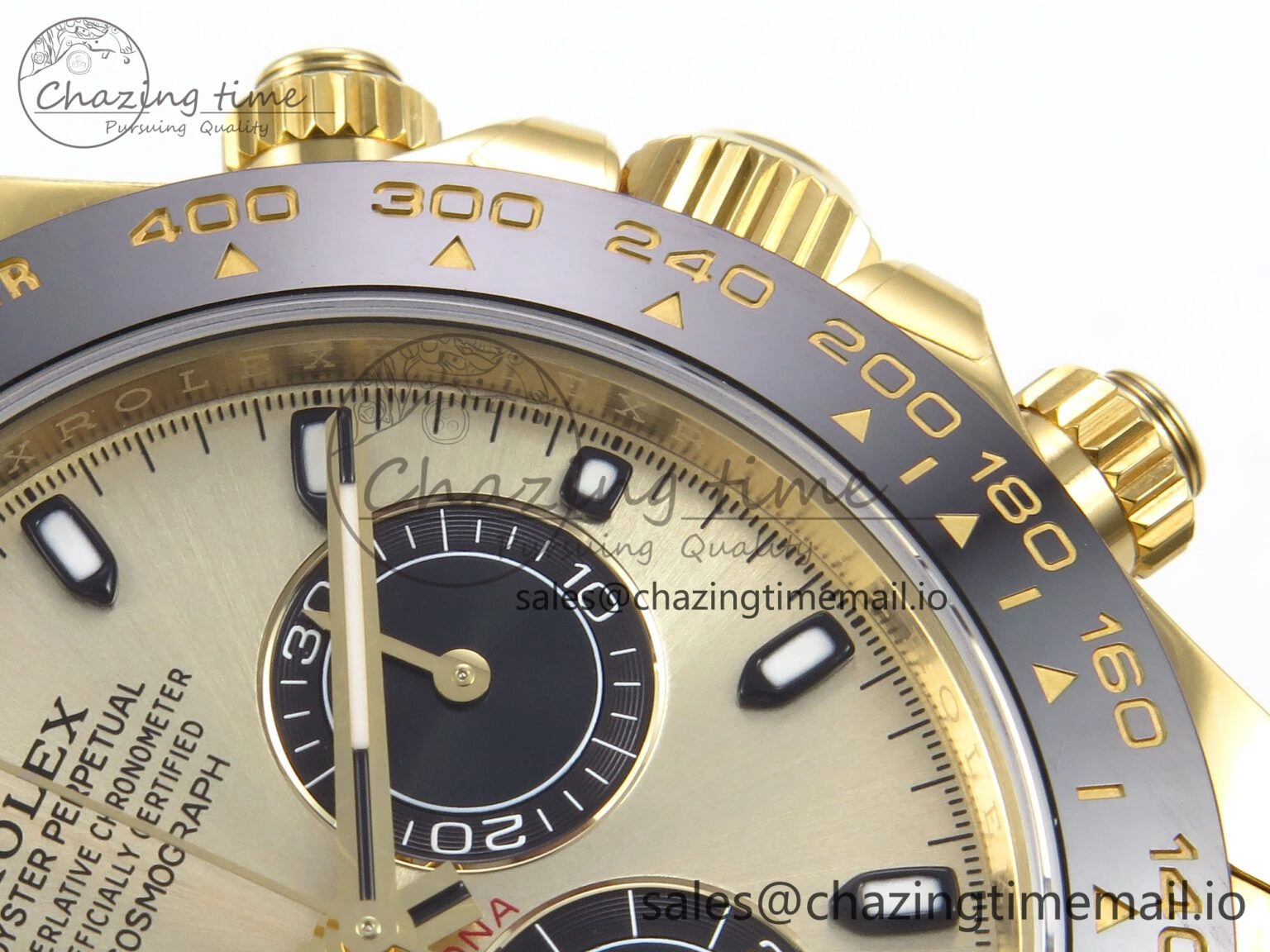 Daytona 116518 VSF 1:1 Best Edition 904L Steel YG Dial on Oysterflex Strap DD Modern 1003