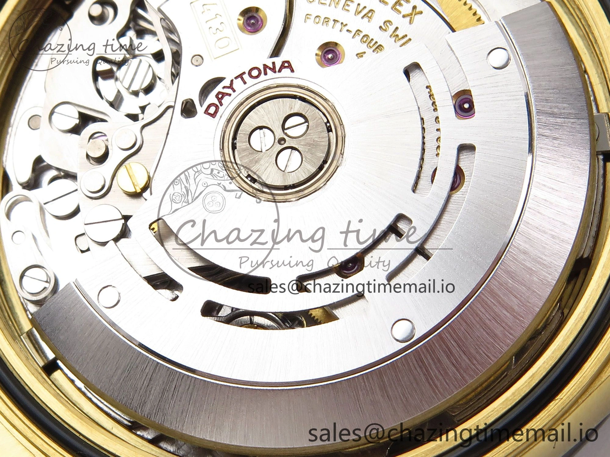Daytona 116518 VSF 1:1 Best Edition 904L Steel YG Dial on Oysterflex Strap DD Modern 1003