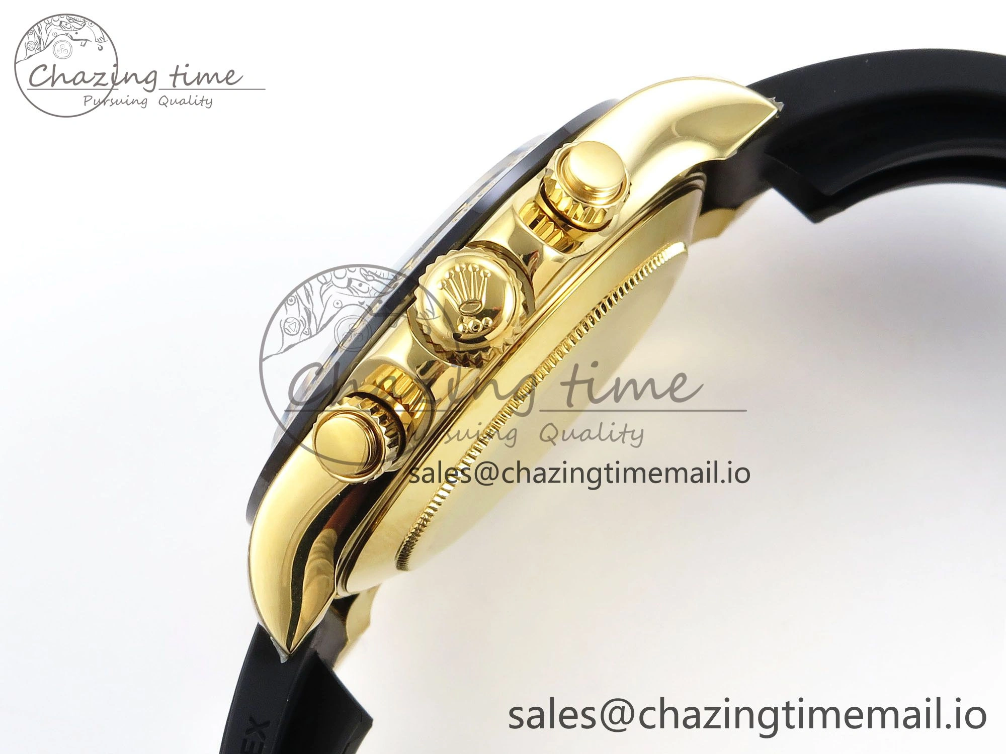 Sporty Daytona 116518 ZF 1:1 Best Edition Gold Dial on Oysterflex Strap SH4130（Gain Weight） 1244