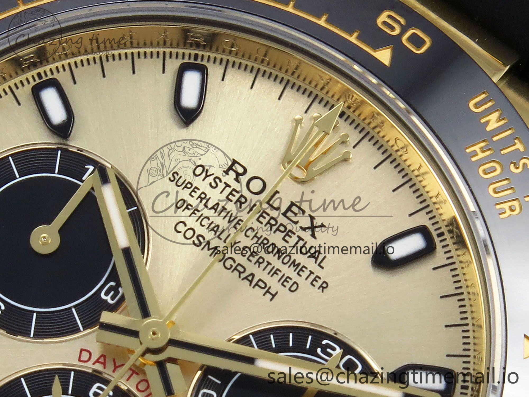 Sporty Daytona 116518 ZF 1:1 Best Edition Gold Dial on Oysterflex Strap SH4130（Gain Weight） 1244