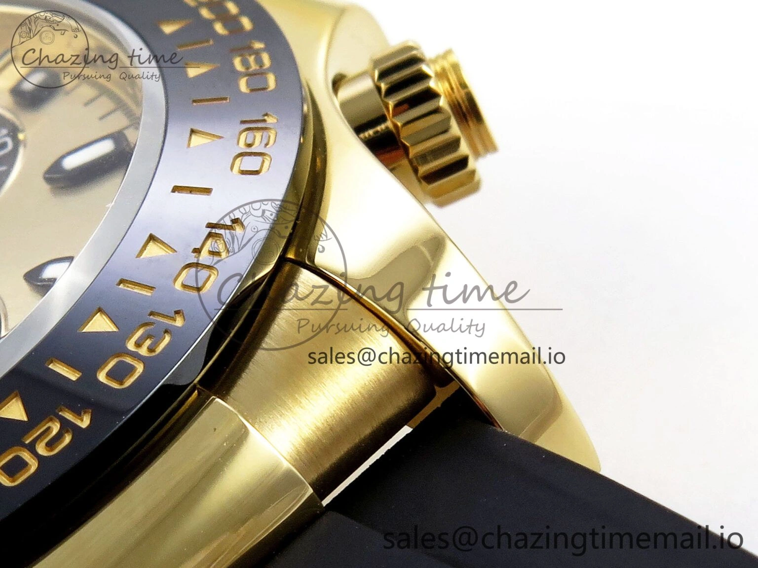 Sporty Daytona 116518 ZF 1:1 Best Edition Gold Dial on Oysterflex Strap SH4130（Gain Weight） 1244