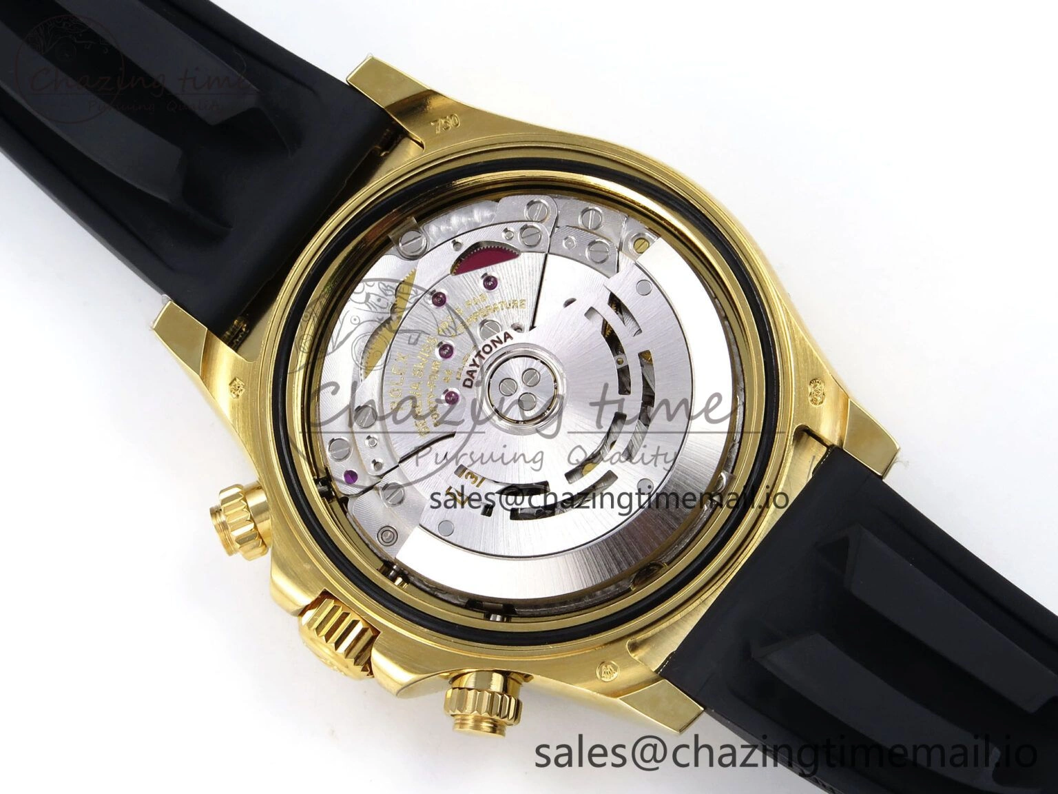 Sporty Daytona 116518 ZF 1:1 Best Edition Gold Dial on Oysterflex Strap SH4130（Gain Weight） 1244