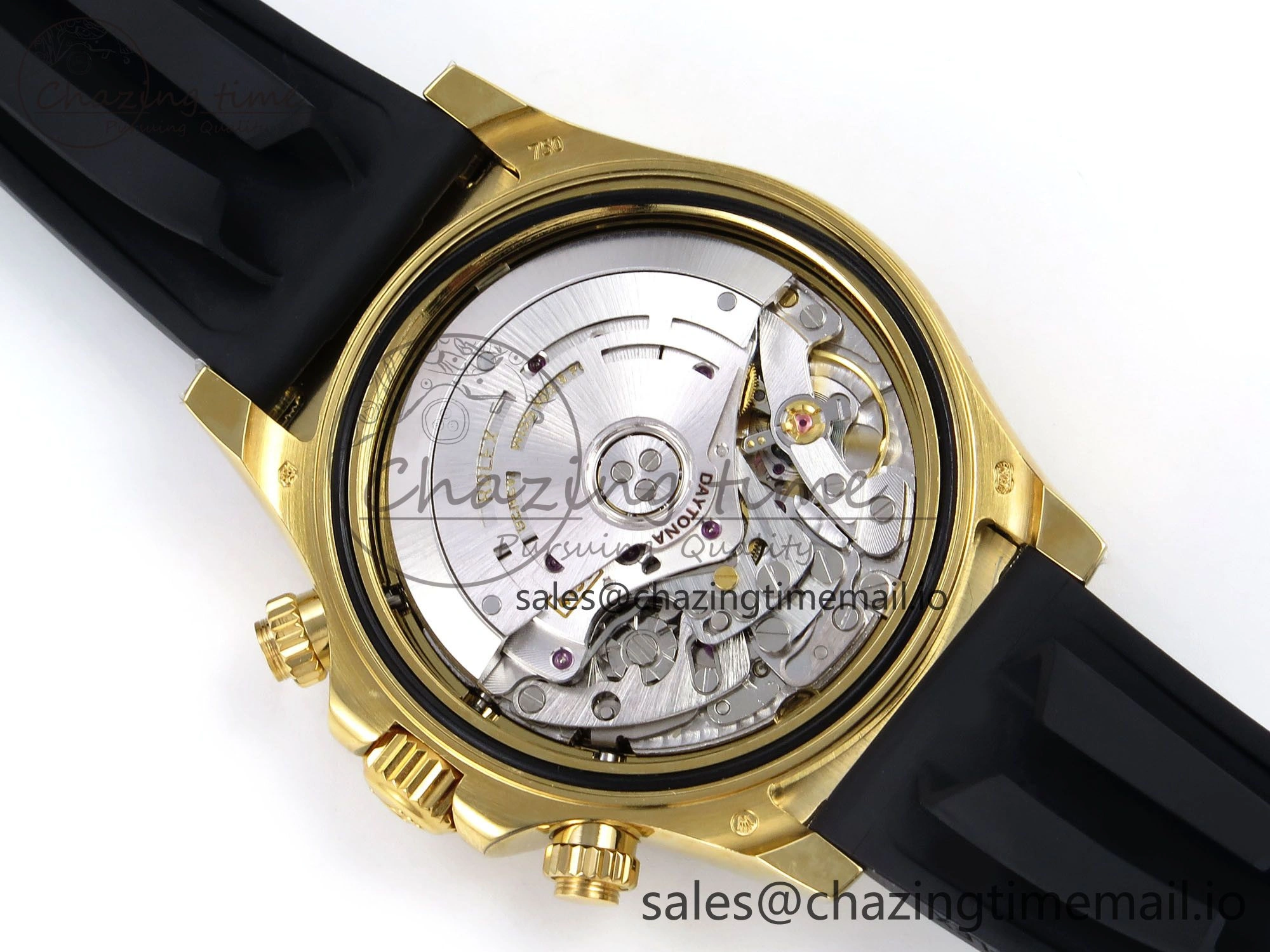 Sporty Daytona 116518 ZF 1:1 Best Edition Gold Dial on Oysterflex Strap SH4130（Gain Weight） 1244