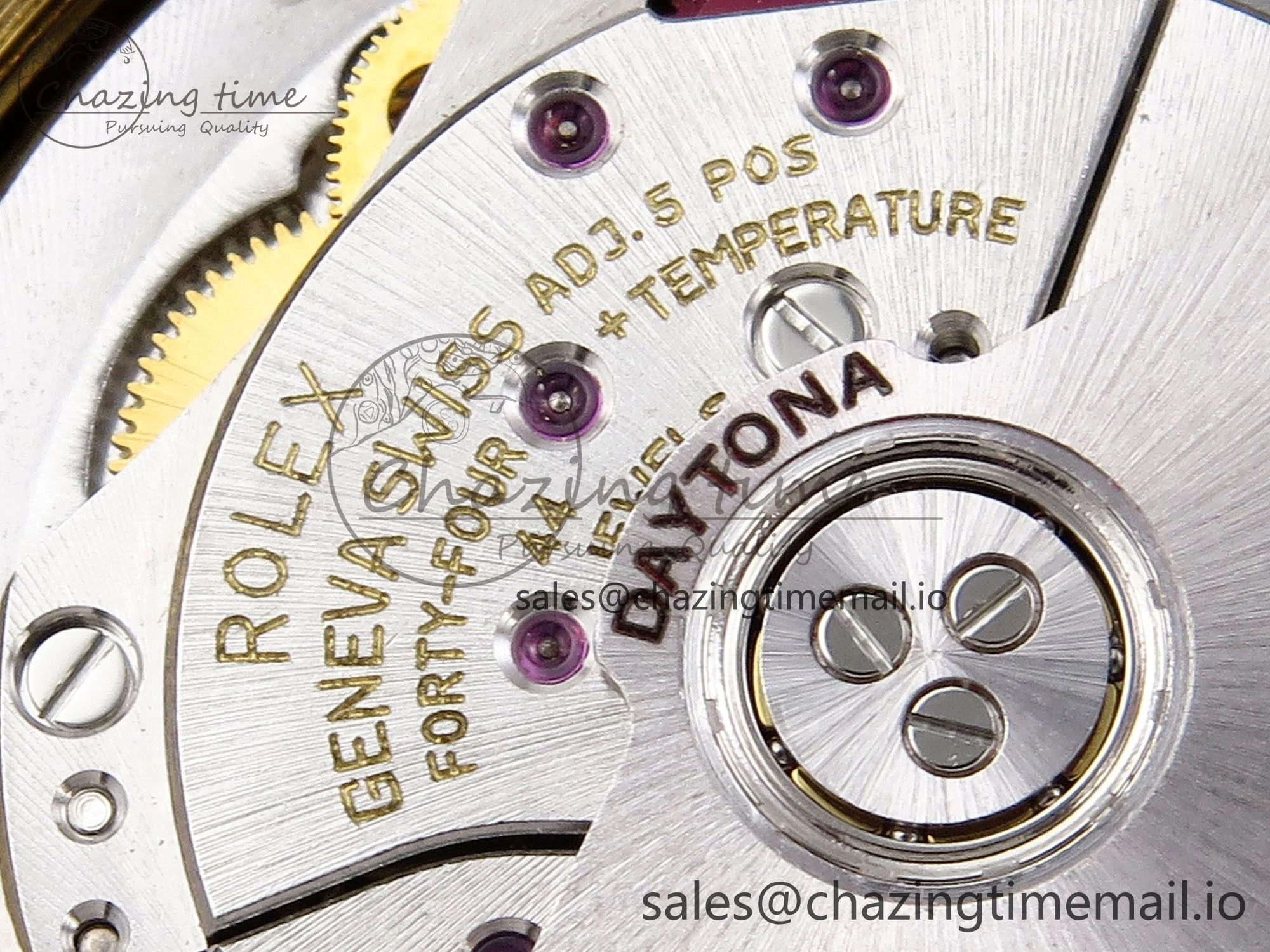 Sporty Daytona 116518 ZF 1:1 Best Edition Gold Dial on Oysterflex Strap SH4130（Gain Weight） 1244