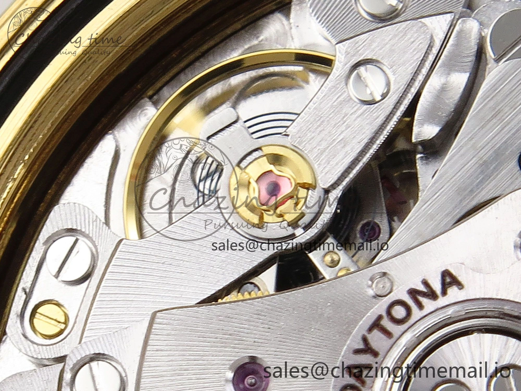 Sporty Daytona 116518 ZF 1:1 Best Edition Gold Dial on Oysterflex Strap SH4130（Gain Weight） 1244