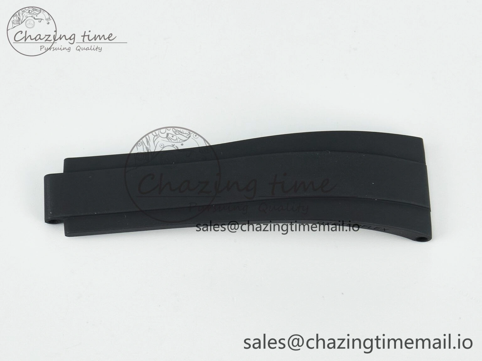 Daytona 116519 1:1 Best Edition Black Rubber Strap（Fits the Gen size, Only suitable for SA4130 ） TechFriendly 420