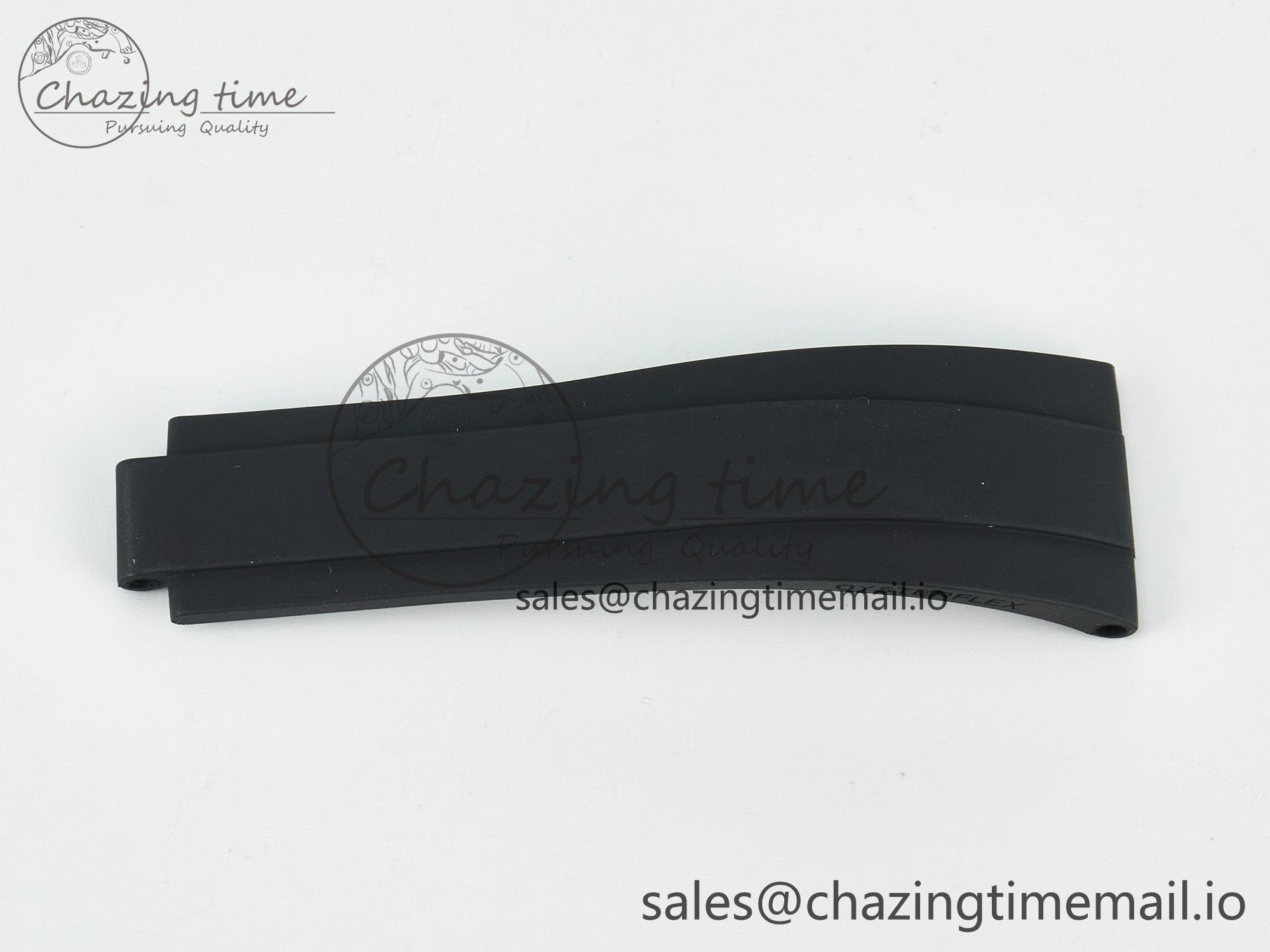 Daytona 116519 1:1 Best Edition Black Rubber Strap（Fits the Gen size, Only suitable for SA4130 ） TechFriendly 420