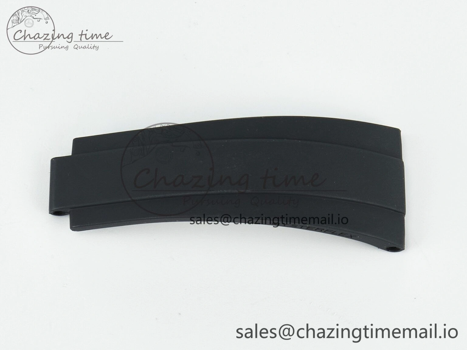 Daytona 116519 1:1 Best Edition Black Rubber Strap（Fits the Gen size, Only suitable for SA4130 ） TechFriendly 420